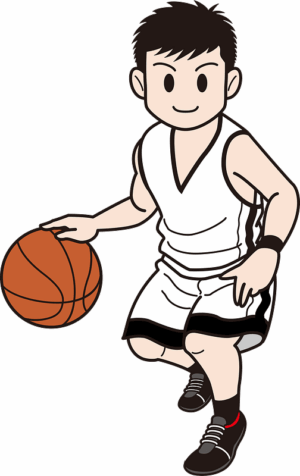 basketball-player-clipart-a-basketball-player-dribing-with-ball