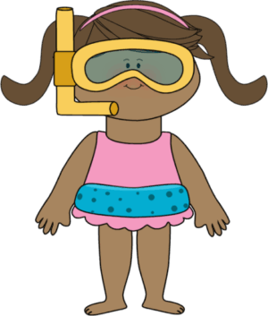 bathing-suit-clipart-a-girl-wearing-diving-mask-and-pink-swimsuit