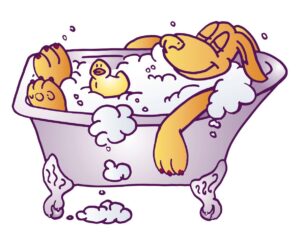 bathtub-clipart-a-dog-taking-bath-in-bathtub