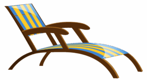 beach-chair-clipart-a-chair-with-blue-and-yellow-stripe