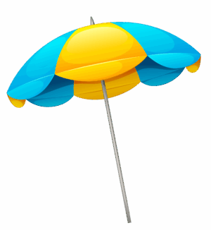 beach-umbrella-clipart-a-yellow-and-blue-umbrella-with-black-background