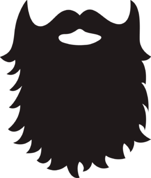 beard-clipart-a-black-and-white-beard-with-long