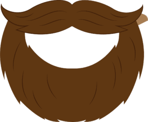 beard-clipart-a-brown-beard-with-long-mustache