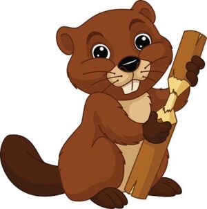beaver-clipart-a-beaver-holding-pencil-and-piece-of-paper