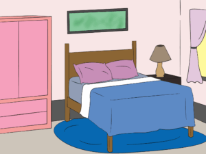 bedroom-clipart-a-bedroom-with-bed-and-dresser