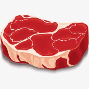 beef-clipart-a-piece-of-beef-steak-on-white-background