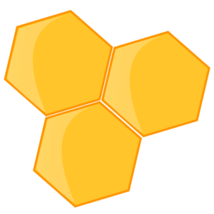 beehive-clipart-a-yellow-hexagon-with-three-hexagons