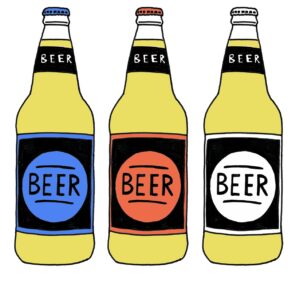 beer-bottle-clipart-three-beer-bottles-with-the-word-on-them