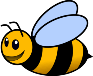 bees-clipart-a-bee-with-smile-on-its-face