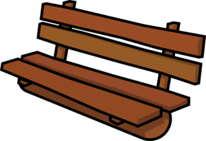 bench-clipart-a-wooden-bench-with-black-background