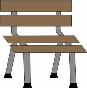 bench-clipart-a-wooden-bench-with-metal-frame