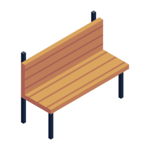bench-clipart-a-wooden-bench-with-metal-frame-two