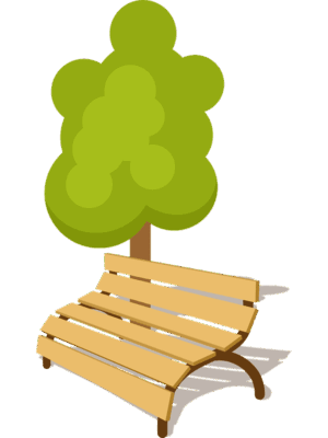 bench-clipart-a-wooden-bench-with-tree-on-top