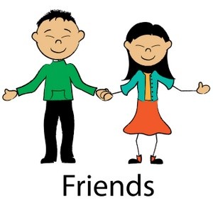 best-friends-clipart-a-couple-holding-hands-with-the-words-friends