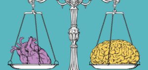 bias-clipart-two-scales-with-a-brain-and-on-them