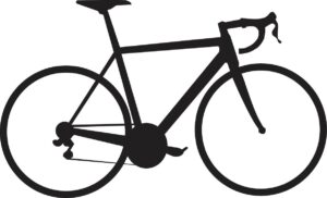 bicycle-clipart-a-bicycle-silhouetted-on-white-background