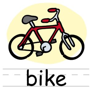 bicycle-clipart-a-bike-with-the-word
