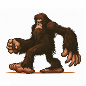 bigfoot-clipart-a-bigfoot-with-on-his-feet
