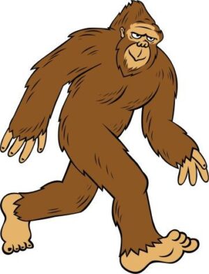bigfoot-clipart-a-cartoon-gorilla-walking