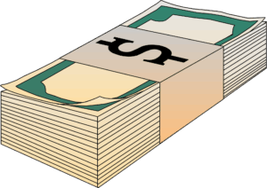bill-clipart-a-stack-of-money-with-dollar-sign-on-top