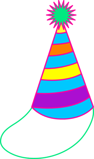 birthday-hat-clipart-a-party-hat-with-green-line-on-it