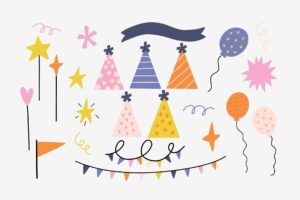 birthday-party-clipart-a-birthday-party-with-balloons-cons-and