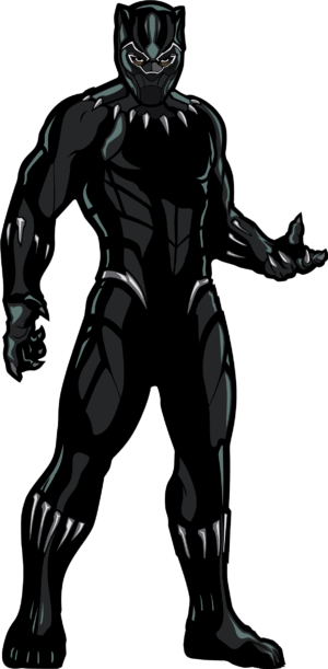 black-panther-clipart-a-black-panther-in-background