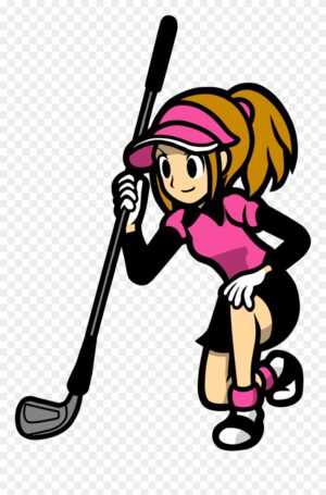 blippi-clipart-a-girl-playing-golf-clipart