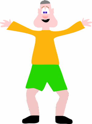 body-clipart-a-man-in-yellow-shirt-and-green-shorts