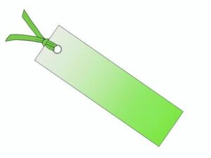 bookmark-clipart-a-green-tag-with-ribbon