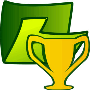 bookmark-clipart-a-trophy-and-green-cup