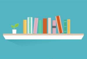 bookshelf-clipart-a-shelf-with-books-and-plant