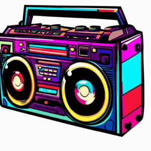 Boombox Clipart A Boom Four