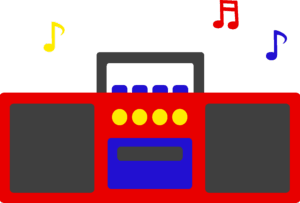 boombox-clipart-a-radio-with-music-notes-on-it