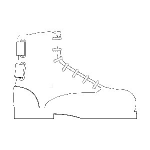 boot-clipart-a-black-and-white-photo-of-clock