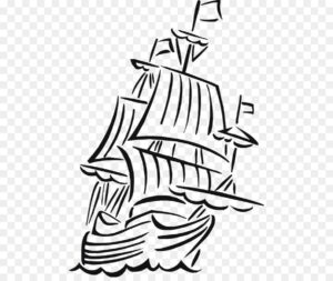 boston-tea-party-clipart-a-black-and-white-drawing-of-ship