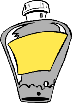 bottle-clipart-a-yellow-light-bulb