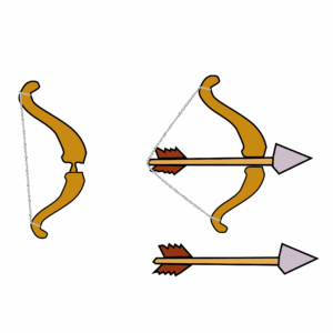 bow-and-arrow-clipart-a-bow-and-arrow-are-shown-in-the-same-image