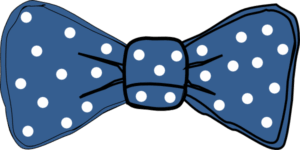 bow-tie-clipart-a-blue-bow-with-white-polka-dots