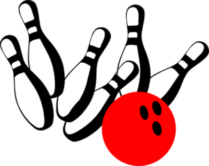 bowling-pin-clipart-a-red-ball-with-black-background