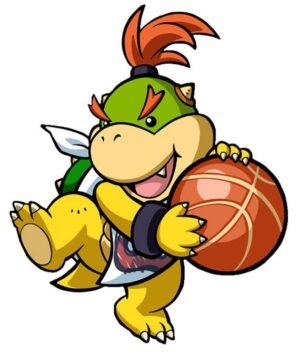 bowser-clipart-a-cartoon-character-holding-basketball-ball