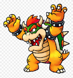 bowser-clipart-a-cartoon-character-with-big-smile-and-on-his-face