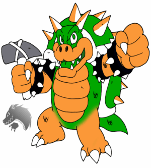 bowser-clipart-a-cartoon-character-with-green-and-white-hair