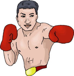 boxing-clipart-a-boxer-with-boxing-gloves