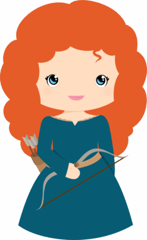 brave-clipart-a-cartoon-character-with-red-hair-and-bow