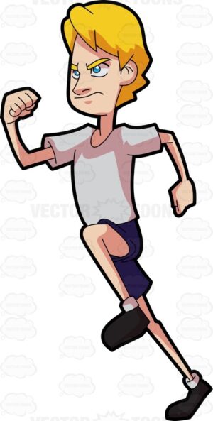 brave-clipart-a-man-running