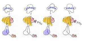 breathing-clipart-a-cartoon-of-girl-with-different-expressions