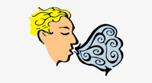 breathing-clipart-a-man-with-butterfly-on-his-nose