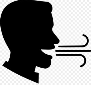 breathing-clipart-a-silhouette-of-man-smoking-cigarette