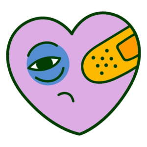 broken-heart-clipart-a-heart-with-sad-face-and-piece-of-cheese